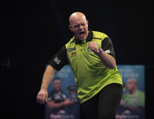 Michael van Gerwen is de nummer 1 op de Order of Merit van de PDC.